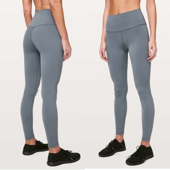 Lululemon Align Pant 28" Steam Blue 8 W5BOBS Nulu High Rise Leggings Yoga Gym - Picture 16 of 16